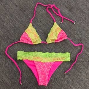 Beach Bunny Lace Bikini
